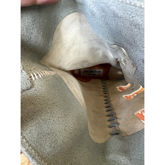 RARE Saks Alter Ego Italian Suede Moccasin Boots‎ 36.5 Vero Cuoio Boho 6.5 Women - Picture 6 of 13